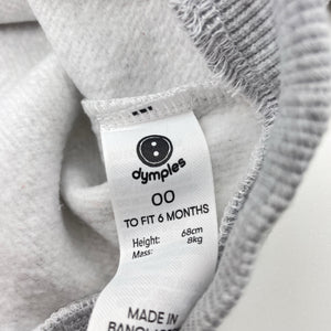Unisex Dymples, fleece lined sweater / jumper, GUC, size 00,  