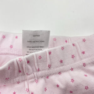Girls Ollie's Place, pink cotton footed leggings / bottoms, GUC, size 00000,  