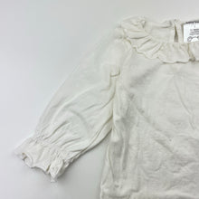 Load image into Gallery viewer, Girls Baby Baby, cotton long sleeve top, small mark front, FUC, size 1,  