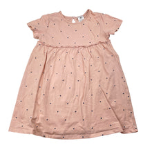 Load image into Gallery viewer, Girls Target, pink organic cotton casual dress, EUC, size 2, L: 48cm