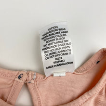 Load image into Gallery viewer, Girls Target, pink organic cotton casual dress, EUC, size 2, L: 48cm