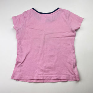 Girls Kids & Co, cotton pyjama tee / top, GUC, size 5,  