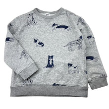 Load image into Gallery viewer, Boys Anko, fleece lined sweater / jumper, dogs, FUC, size 5,  