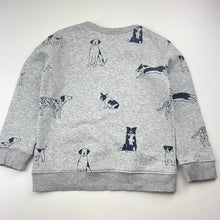 Load image into Gallery viewer, Boys Anko, fleece lined sweater / jumper, dogs, FUC, size 5,  