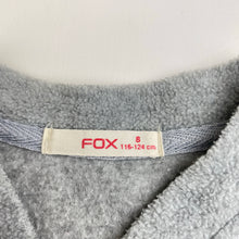 Load image into Gallery viewer, Girls FOX, fleece zip up sweater, FUC, size 8,  