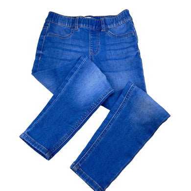 Girls Target, stretch denim leggings / jeggings, elasticated, Inside leg: 52.5cm, FUC, size 7,  