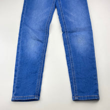 Load image into Gallery viewer, Girls Target, stretch denim leggings / jeggings, elasticated, Inside leg: 52.5cm, FUC, size 7,  