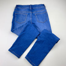 Load image into Gallery viewer, Girls Target, stretch denim leggings / jeggings, elasticated, Inside leg: 52.5cm, FUC, size 7,  