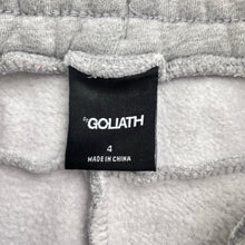 Load image into Gallery viewer, Boys St Goliath, fleece lined track pants, elasticated, Inside leg: 44cm, GUC, size 4,  