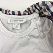 Load image into Gallery viewer, Boys Pumpkin Patch, cotton all-in-one shirt / romper, FUC, size 0,  