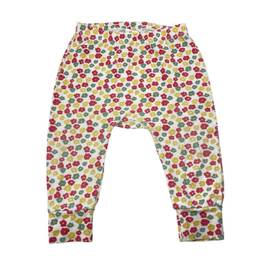 Girls Seed, stretchy floral leggings / bottoms, FUC, size 0,  