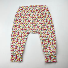 Load image into Gallery viewer, Girls Seed, stretchy floral leggings / bottoms, FUC, size 0,  