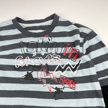 Load image into Gallery viewer, Boys CHEROKEE, striped cotton long sleeve tee / top, FUC, size 8-9,  