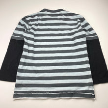 Load image into Gallery viewer, Boys CHEROKEE, striped cotton long sleeve tee / top, FUC, size 8-9,  