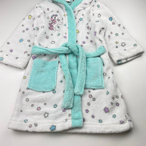 Girls My Little Pony, fleece dressing gown / bath robe, FUC, size 3,  