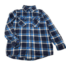 Load image into Gallery viewer, Boys Target, flannel cotton long sleeve shirt, GUC, size 7,  