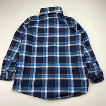Load image into Gallery viewer, Boys Target, flannel cotton long sleeve shirt, GUC, size 7,  