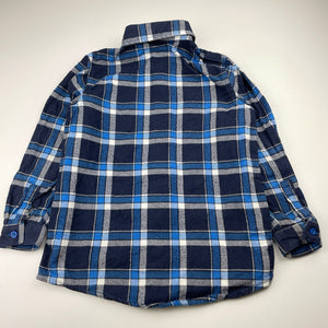 Boys Target, flannel cotton long sleeve shirt, GUC, size 7,  