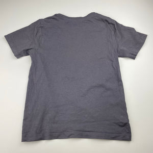 Unisex Anko, grey cotton tee / top, FUC, size 8,  