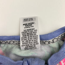 Load image into Gallery viewer, Girls Bonds, floral zip wondersuit / zippy / romper, FUC, size 00,  