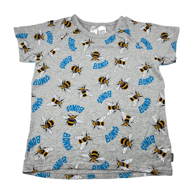 Unisex Bonds, stretchy pyjama tee / top, bees, EUC, size 8,  