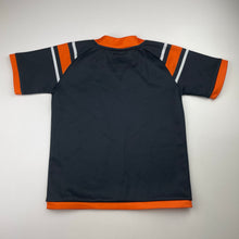 Load image into Gallery viewer, Unisex NRL Supporter, Wests Tigers jersey top, wash fade, FUC, size 4,  