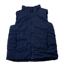 Load image into Gallery viewer, Boys Brilliant Basics, navy vest / sleeveless jacket, GUC, size 4,  