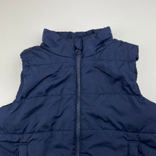 Load image into Gallery viewer, Boys Brilliant Basics, navy vest / sleeveless jacket, GUC, size 4,  