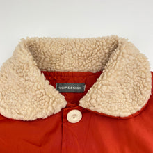 Load image into Gallery viewer, Girls FULIP DESIGN, orange lightweight jacket, no size, armpit to armpit: 36cm, shoulder to cuff: 34cm, FUC, size 3-4,  