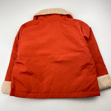 Load image into Gallery viewer, Girls FULIP DESIGN, orange lightweight jacket, no size, armpit to armpit: 36cm, shoulder to cuff: 34cm, FUC, size 3-4,  