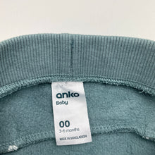 Load image into Gallery viewer, Unisex Anko, fleece lined pants / bottoms, elasticated, FUC, size 00,  