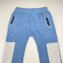 Load image into Gallery viewer, Boys TINY TRIBE, blue &amp; white casual pants, elasticated, wash fade, FUC, size 5,  