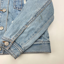 Load image into Gallery viewer, Unisex Next, distressed denim jacket, FUC, size 7,  