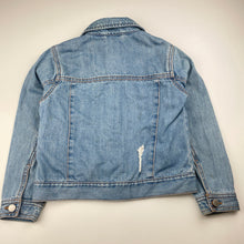 Load image into Gallery viewer, Unisex Next, distressed denim jacket, FUC, size 7,  