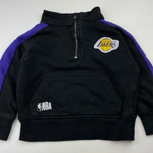 Load image into Gallery viewer, Boys Cotton On, NBA LA Lakers sweater, wash fade, FUC, size 4,  