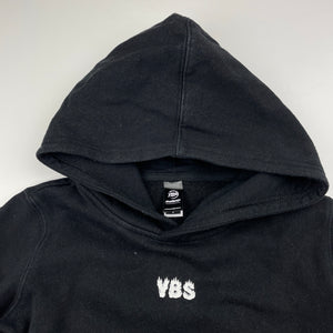 Boys YOUNGBLOODS, fleece lined hoodie sweater, skeleton, wash fade, FUC, size 8,  