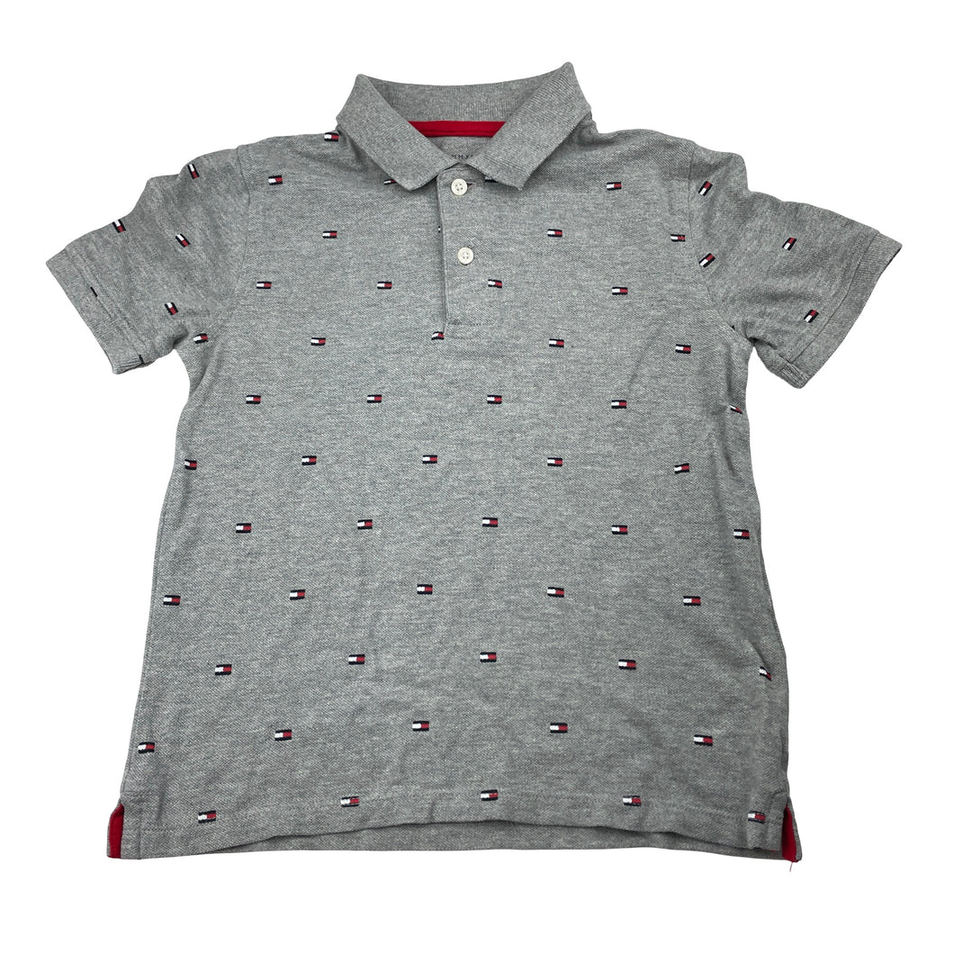 Boys Tommy Hilfiger, cotton polo shirt top, GUC, size 6-7,  
