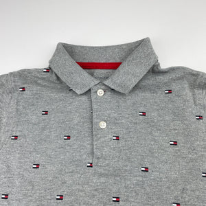 Boys Tommy Hilfiger, cotton polo shirt top, GUC, size 6-7,  