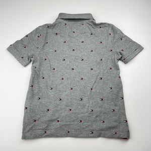 Boys Tommy Hilfiger, cotton polo shirt top, GUC, size 6-7,  