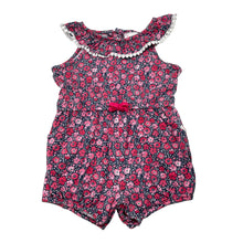 Load image into Gallery viewer, Girls Sprout, floral cotton playsuit / romper, FUC, size 2,  