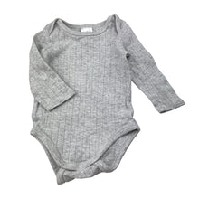 Load image into Gallery viewer, Unisex Target, grey marle bodysuit / romper, GUC, size 000,  