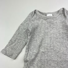 Load image into Gallery viewer, Unisex Target, grey marle bodysuit / romper, GUC, size 000,  