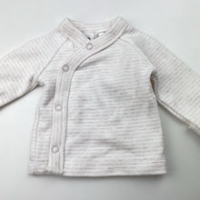 Load image into Gallery viewer, Girls Dymples, soft feel striped long sleeve top, GUC, size 00000,  