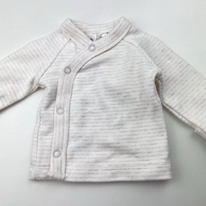 Girls Dymples, soft feel striped long sleeve top, GUC, size 00000,  