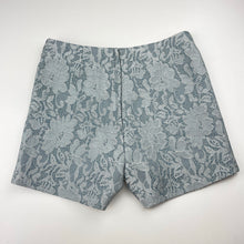 Load image into Gallery viewer, Girls Child by Petals Ink, lined lace shorts, W: 29.5cm across, EUC, size 7,  