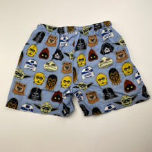 Load image into Gallery viewer, Boys Peter Alexander, Star Wars lightweight cotton pyjama shorts, GUC, size 3,  