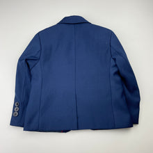 Load image into Gallery viewer, Boys Mini World, blue suit/formal jacket, Size 38, shoulder to cuff: 32cm, EUC, size 1,  