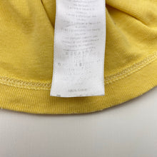 Load image into Gallery viewer, Girls Petit Bateau, yellow cotton tee / top, FUC, size 5,  
