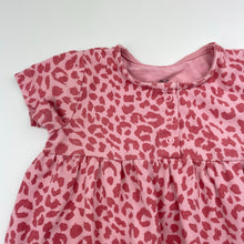 Load image into Gallery viewer, Girls Cotton On, stretchy animal print dress, FUC, size 00, L: 35cm