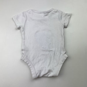 Unisex Target, organic cotton bodysuit / romper, GUC, size 0000,  